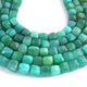 1 Strand Chrysoprase Faceted Cube Briolettes- Faceted Box Shape Briolettes 7mm-8mm 8 Inches BR02597 - Tucson Beads