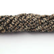 5 Strands Natural Dalmatian jasper Rondelle Faceted Rondelles - Semi Percious Stone Rondelles -4mm -12.5 Inch RB0138 - Tucson Beads