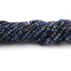 5 Strands Sodalite Faceted Rondelles - Semi Percious Stone Rondelles - 4mm -12 Inch RB0142 - Tucson Beads