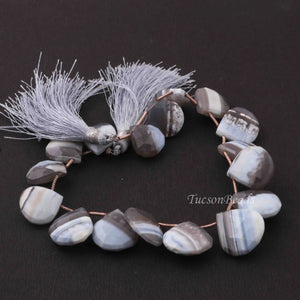 1 Strand Bolder Opal Faceted Heart Shape Briolettes  - Faceted Briolettes  17mmx16mm- 9 Inches BR921 - Tucson Beads
