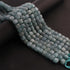 1 Strand Aquamarine Faceted Cube Shape Briolettes - Box Shape Briolettes - 7mmx9mm-8mmx9mm - 8.5 Inches BR02618