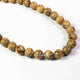 1 Long Strand Jasper  Smooth Rondelles - Roundel ball Beads 12mm 15.5 Inches BR1746 - Tucson Beads