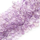 1 Strands pink  Amethyst Smooth Briolettes - Amethyst Smooth Pear Drop Briolettes  8mmx6mm-16mmx13mm 9 Inches BR371 - Tucson Beads