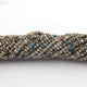 5 Strands K2 Jasper Faceted Rondelles - Semi Percious Stone Rondelles - 4mm-12 Inch-RB0149 - Tucson Beads