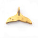 5 Pcs 24k Gold Plated Copper Fancy Pendant, Small Charm Pendant, Jewelry Making Tools, 15mmx21mm, GPC1140 - Tucson Beads