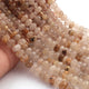 1 Strand Golden Rutile Smooth Rondelles - Smooth Rondelles Beads 7mm-9mm- 13 Inches BR02596 - Tucson Beads