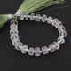 1 Long Strand Green Amethyst  Rondelles - Faceted Rondelles Beads -7mm -5.5 Inch BR2657 - Tucson Beads