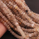 1 Strand Golden Rutile Smooth Rondelles - Smooth Rondelles Beads 7mm-8mm- 16 Inches BR02594 - Tucson Beads