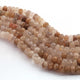 1 Strand Golden Rutile Smooth Rondelles - Smooth Rondelles Beads 9mm-10mm- 13 Inches BR02595 - Tucson Beads