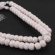 1  Strand White Silverite  Faceted Roundels - Round Shape  Roundels -10mm-8 Inches BR2619 - Tucson Beads