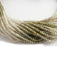 1 Strand Shaded Green Zircon Gemstone Rondelles - Gemstone beads Rondelles - 3mm 13 inch RB0484 - Tucson Beads