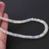 1 Full Strand Natural Ethiopian Welo  Opal Facted Roundels Beads - Opal Roundel 4mm-5mm 12 Inch  BR3023