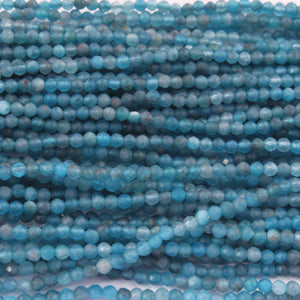 5 Strands  Neon Apatite Faceted Ball beads ,Watermelon ,Semi Precious Beads,Gemstone Beads 2mm-3mm 13.5 inch strand RB002 - Tucson Beads