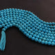 1 Strands Turquoise Stablized Faceted Round Ball Briolettes - Ball Beads 8mm 8 Inches Br4181 - Tucson Beads