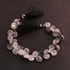 1 Strands Black Rutile Faceted Heart Biolettes - Tourmilated Quartz  Heart Shape Beads 10mmx10mm-11mmx11mm BR4176
