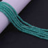 AAA  Green Chalcedony Micro Faceted  -4mm -Beads RB121