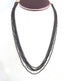 5 Strands Of Genuine Black Spinel Necklace - Faceted Rondelle Beads-Rare & Natural Necklace - Stunning Elegant Necklace 2mm BR746