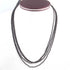 4 Strands Of Genuine Black Spinel Necklace - Faceted Rondelle Beads-Rare & Natural Necklace - Stunning Elegant Necklace 2mm BR581