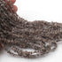 1 Strand AAA Herkimer Diamond Quartz Nuggets, 6mm-7mm Center Drilled Beads - Herkimer Rough Stone BR883