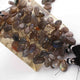 1 Strand Labradorite Smooth Pear Shape Briolettes -Pear Shape Briolettes - 6mmx11mm-12mmx17mm-9  Inches BR0951 - Tucson Beads