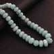 365 Carats 1 Strand  Genuine Amazonite Carved  Pumpkin Beads Necklace - Kharbuja Shape Beads - Jewelry DIY Necklace BR2701 - Tucson Beads