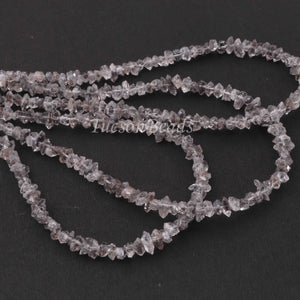 1 Strand AAA Herkimer Diamond Quartz Nuggets, 5mm-8mm Center Drilled Beads - Herkimer Rough Stone BR885 - Tucson Beads