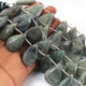 1  Strand Green Jasper Smooth Briolettes - Pear Shape Briolettes Beads  27mmx15mm  8 Inches BR0575 - Tucson Beads