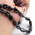 320 Carats 1 Strands Of Precious Genuine Black Spinel Necklace - Smooth Assorted  Beads - Rare & Natural Emerald Necklace - Stunning Elegant Necklace BR2708