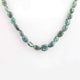 145 Carats 1 Strands Of Precious Genuine Emerald Necklace - Smooth oval  Beads - Rare & Natural Emerald Necklace - Stunning Elegant Necklace SPB0093 - Tucson Beads