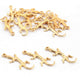 5 Pcs 24k Gold Plated Copper Reptiles Pendant, Copper Pendant, Reptiles charm Pendant, 29mmx10mm, gpc1162 - Tucson Beads