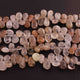 1  Long Strand  Golden Rutile Smooth Briolettes -Pear Shape  Briolettes - 10mmx7mm-17mmx8mm 8 Inches BR0942 - Tucson Beads