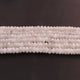 1 Strand White Rainbow Moonstone Faceted Rondelles -Roundel Beads 9mm 10.5 Inches BR753 - Tucson Beads