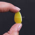 10 Pcs Amazing Yellow Chalcedony Faceted Pear Shape - Pear Oval Shape  Loose Gemstone -22mmx13mm- LGS048