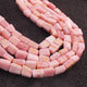1 Strand  Pink Opal Faceted Briolettes -Tumble Shape Briolettes - 15mmx11mm-12mmx10mm- 15 Inches BR02339 - Tucson Beads