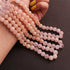 1 Strand Morganite Smooth Round Balls - Plain Round beads 11mm 16 Inches BR02542