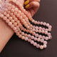 1 Strand Morganite Smooth Round Balls - Plain Round beads 11mm 16 Inches BR02542 - Tucson Beads