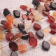 1 Strand Mix Stone Faceted Briolettes - Multi Stone Fancy Shape Briolettes - 12mmx9mm-14mmx11mm - 8 Inches BR01420 - Tucson Beads