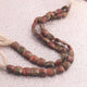 1 Strand Unakite Faceted Chicklet Beads- Faceted Chicklet Briolettes 8mm-10mm 8.5 Inches Long BR173 - Tucson Beads