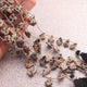 1  Long Strand Dalmatian jasper Smooth Briolettes  -Fancy Shape Briolettes- 12mmx10mm -17mmx14mm-8 Inches BR01505 - Tucson Beads