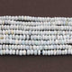 1 Strand Boluder Opal Faceted Rondelles  - Blue Oregon Beads 5mm-6mm 14 Inches BR3652 - Tucson Beads