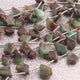 1  Long Strand Bio Chrysoprase Faceted Briolettes  -Fancy Shape Briolettes- 12mmx9mm -15mmx13mm-8 Inches BR01511 - Tucson Beads