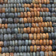 1  Strand Cats Eye Faceted Rondelles beads - Gemstone  Beads  -9mm-10mm  -14 Inches BR1654 - Tucson Beads