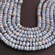1  Strand  Boulder Opal  Smooth Rondelles   - Round Beads -8mm-13 Inches - BR02550 - Tucson Beads