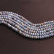 1  Strand  Boulder Opal  Smooth Rondelles   - Round Beads -8mm-13 Inches - BR02550 - Tucson Beads