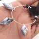 1 Strand Natural Dendrite Opal Kite Shape Briolettes - Semi Precious Gemstone Beads  - 20mmx12mm-24mmx12mm-3 Inches BR124 - Tucson Beads