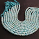 1  Long Strand Peru Opal  Faceted Roundells -Round Shape Roundells  8mm-13  Inches BR02551 - Tucson Beads