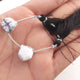 1 Strand Natural Dendrite Opal Pentagon Briolettes - Semi Precious Gemstone Beads  - 15mmx12mm-3 Inches BR1666 - Tucson Beads