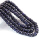 1320. Ct 3 Strands Of Dyed Blue Sapphire Necklace - Faceted Rondelle Beads -Stunning Elegant Necklace SPB0136 - Tucson Beads