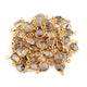 10 Pcs Black Rotile 24k Gold Plated Faceted Heart Shape Connector Double Bali - 17mmx10mm-PC547 - Tucson Beads