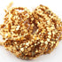 5 Strands Gold Plated Designer Copper Heart Shape Beads,diamond cut Copper Beads,Jewelry Making Supplies 5mm 8.5 inches BulkLot GPC371